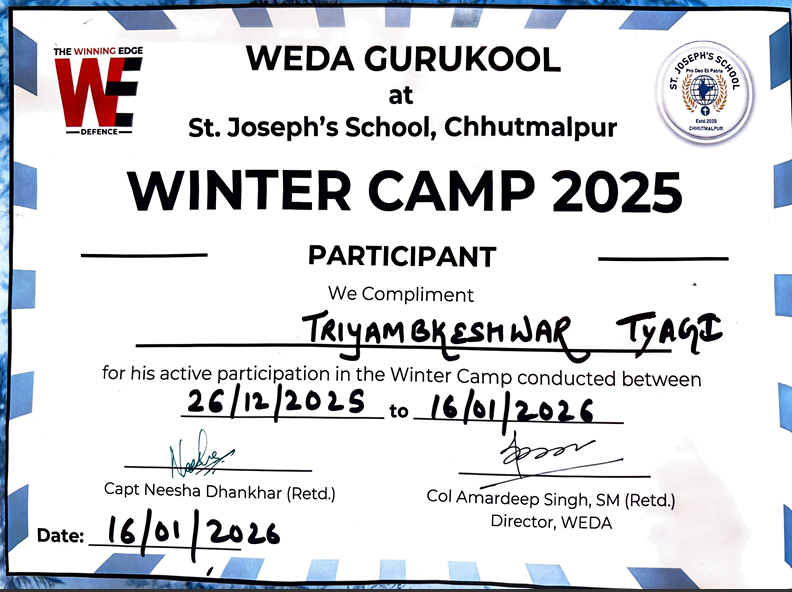 Winter Experiential Camp 2025
