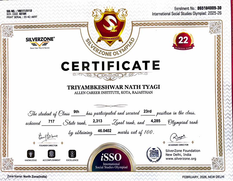 International Social Studies Olympiad (iSSO)