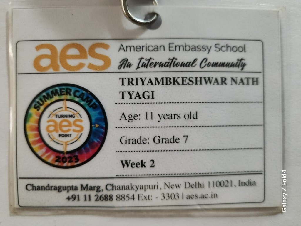 Grade 7 (Summer Camp 2023)