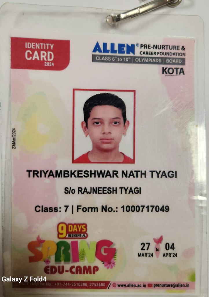 Class VII (9-Day Residential Spring Edu-Camp)