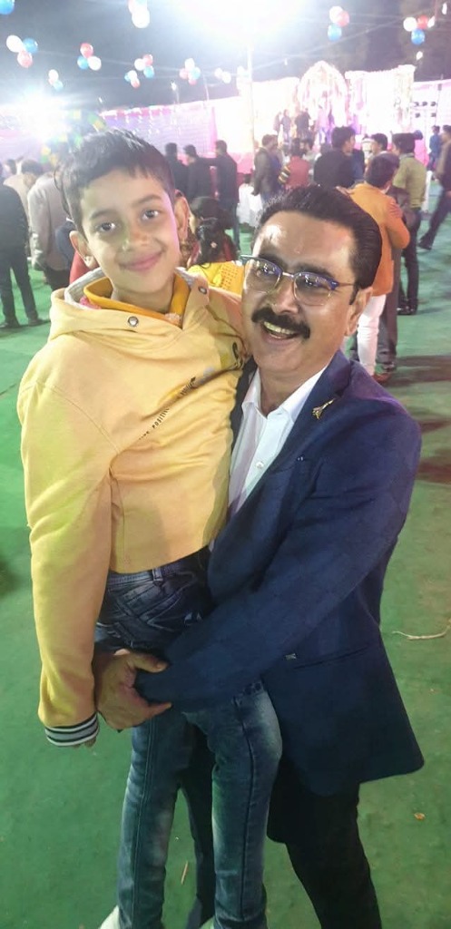 Squadron Leader A.K. Singh Ji (स्क्वाड्रन लीडर एके सिंह जी)